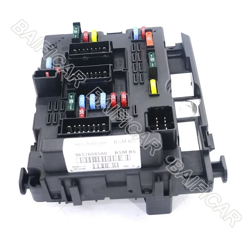 Baificar Brand New Fuse Box Unit Assembly Under Bonnet 9657608580 BSM B5 B3 B4 For Citroen C2 C5 Picasso Peugeot 206 207 307