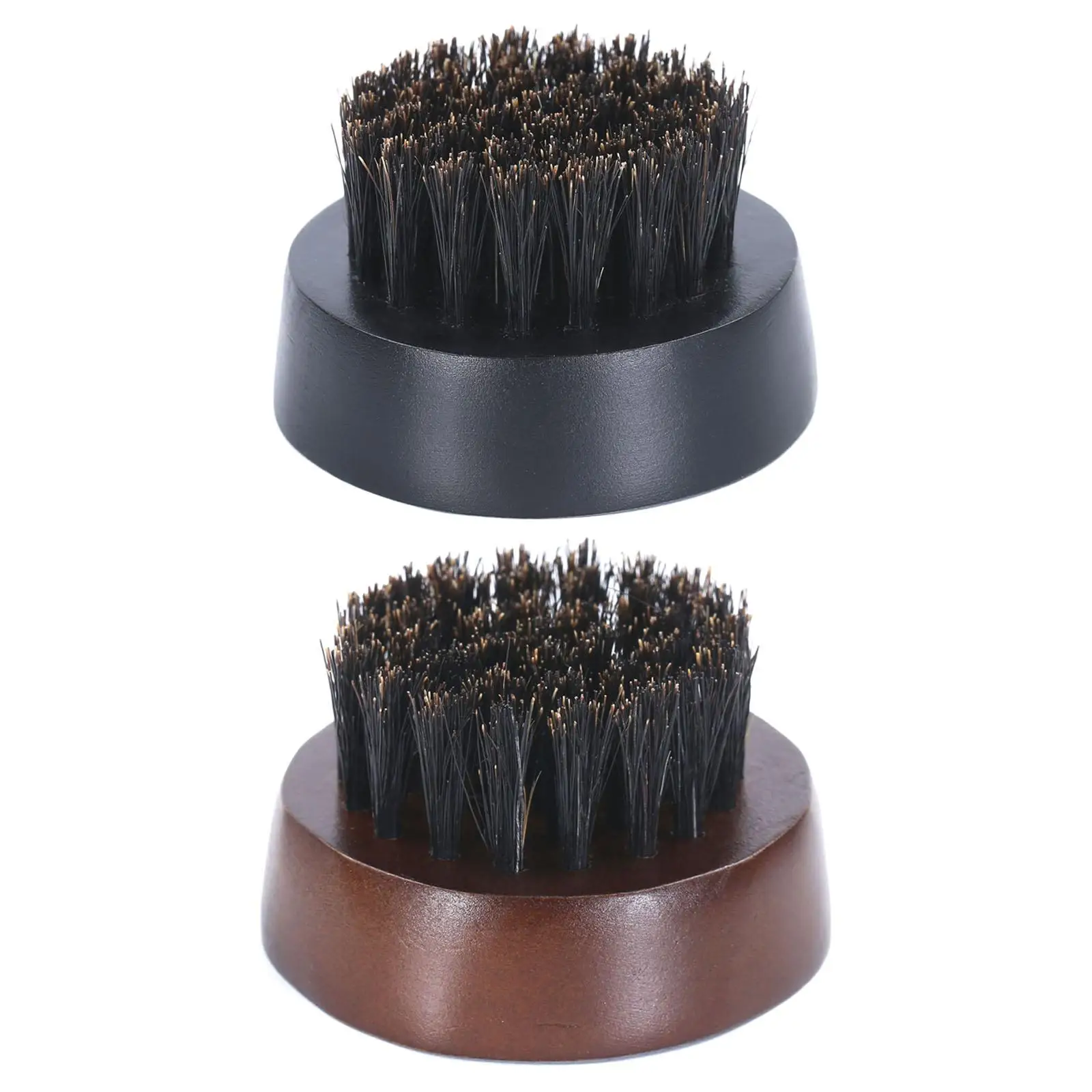 

Hair Beard Brush ,Small and Round Boar Bristles Soften Your Facial with Wooden