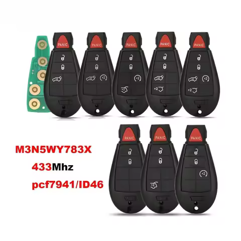 433Mhz 7941 Remote Car Key Fob M3N5WY783X For Chrysler Town &amp; Country Jeep Grand Cherokee Dodge Caravan Journey