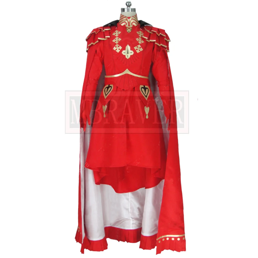 Fire Emblem: ThreeHouses Edelgard Von Fresberg Cosplay Costume Halloween Party Christmas Uniform Custom Made Any Size