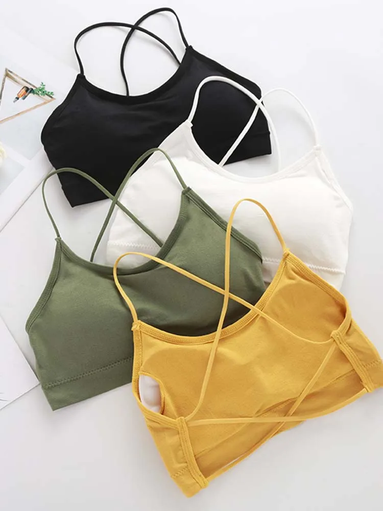 

Women Cross Strap Sports Bra Push Up Sport Bra Top Yoga Gym Crop Top Brassiere Femme Fitness Top Sport Bh Breathable Bras