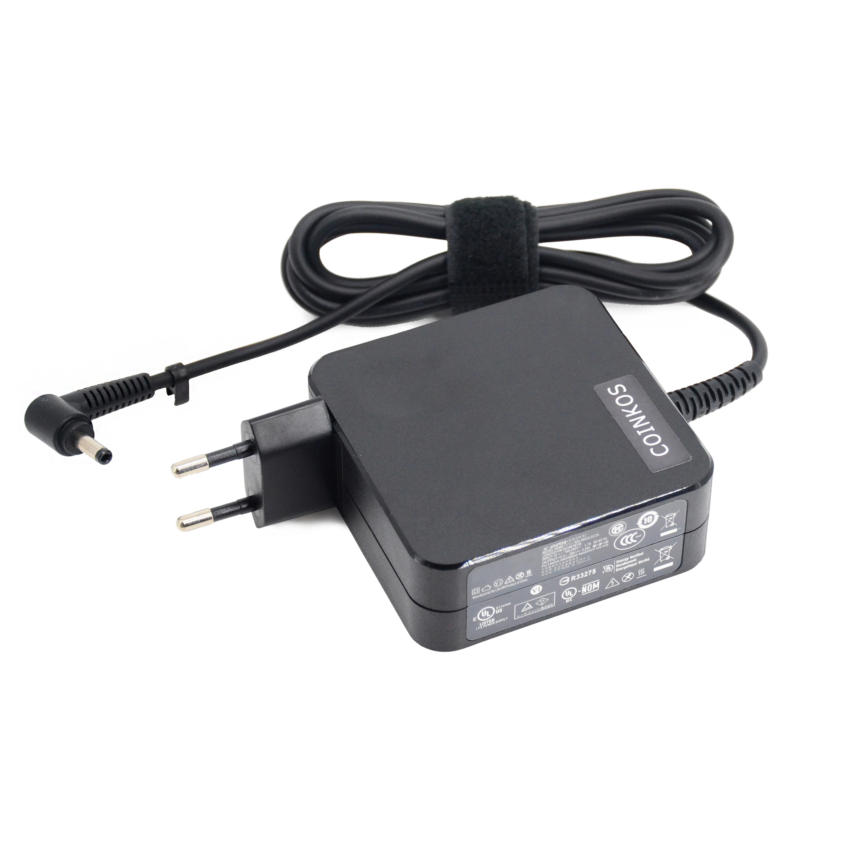 Cargador de ordenador portátil de 65W, adaptador de CA para Lenovo Yoga 710-11IKB 80V6 710-11ISK 80TX 710-14IKB Miix 510-12IKB 80XE 510-12ISK, fuente de alimentación