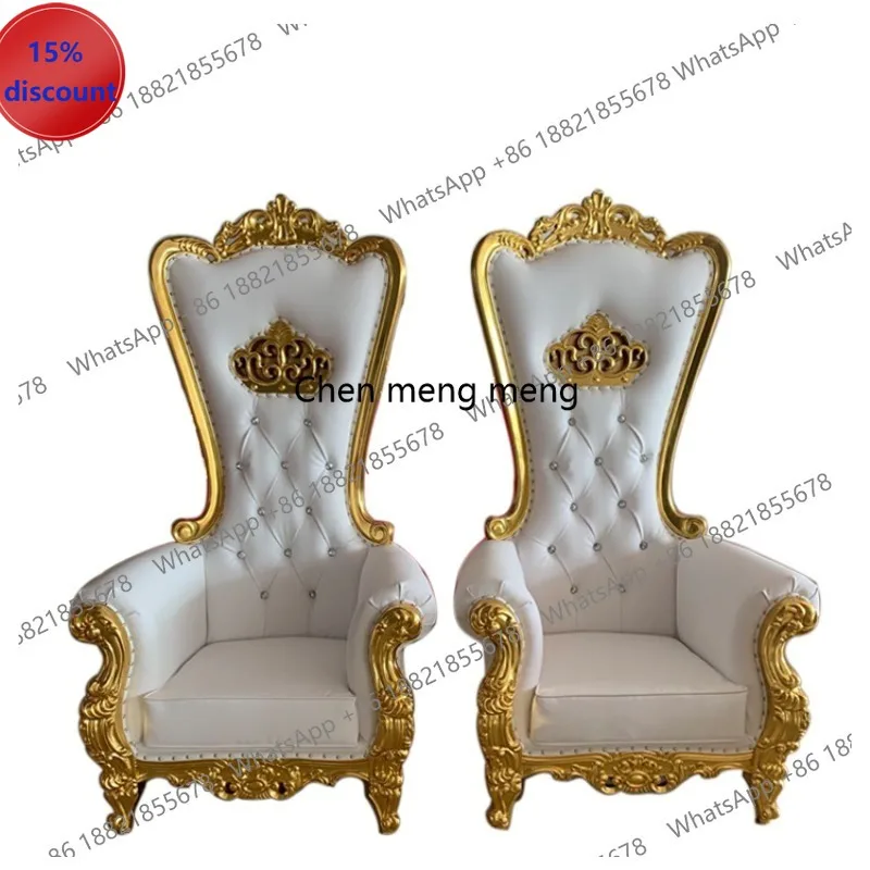 

Стул M182 с каркасом из массива дерева, европейский стул с высокой спинкой и подлокотниками, банкетный стул «Русалка» для свадеб