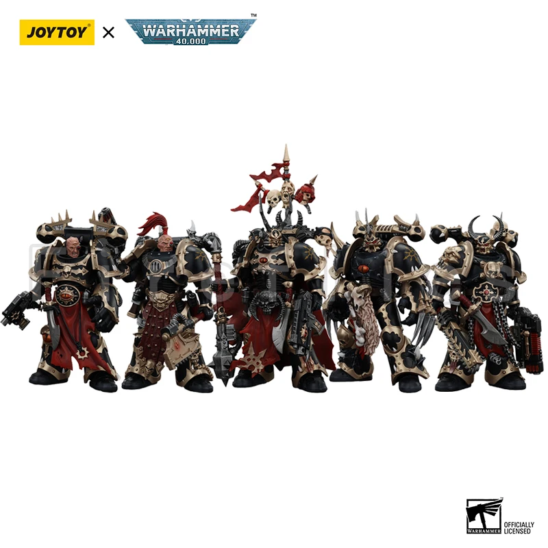 

1/18 JOYTOY Action Figure 40K Chaos Space Marines Black Legion Chosen Anime Collection Model Toy