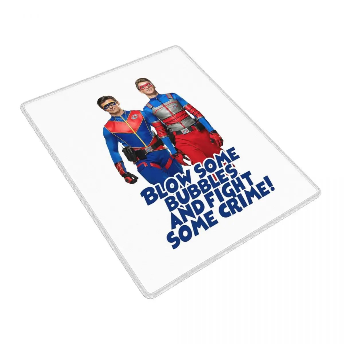 Blow Some Bubbles And Fight Some Crime Henry Danger Mouse Pad Gamer PC Laptop Mats Keyboard Desk Mat 7x9 in 22x18 cm