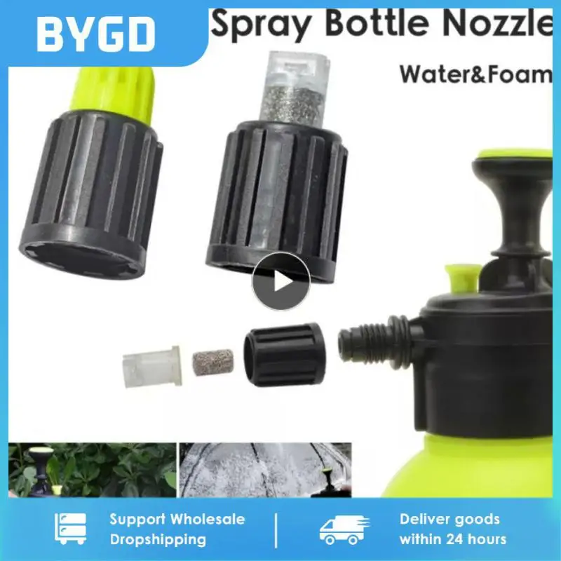 Foam Nozzle Car Wash Manual Snow Foam Lance Nozzle Hand Pressurized Foam Water Sprayer Hand Operated Pump Foam Sprayer