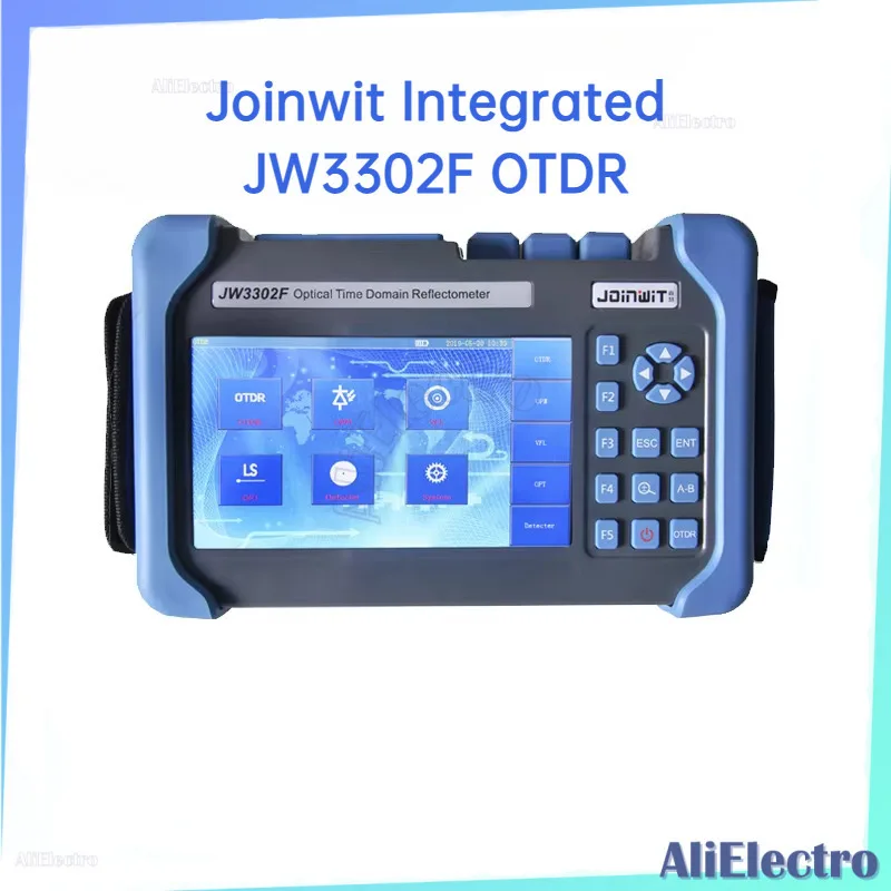 

Joinwit Integrated JW3302F Touch Screen Portable OTDR Multimode Fiber Optic Cable Drum Test Optical Time Domain Reflectometer