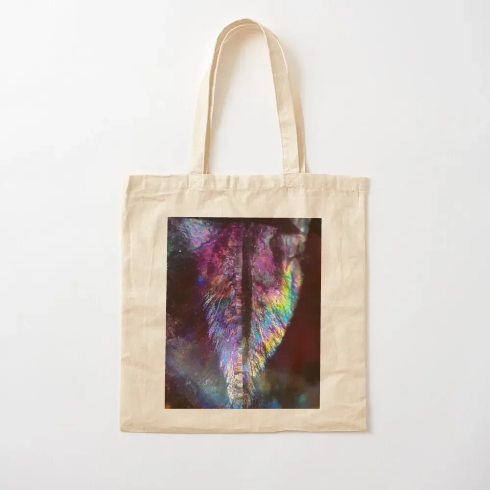 

Fluorite veil rainbows close up Tote Bag shopper bag woman shopping cart bags Woman shopper bag personalized tote