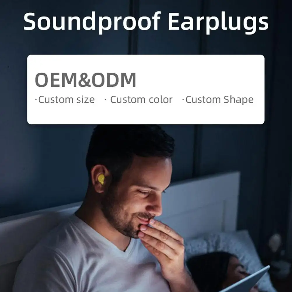 Custom Molded Earplugs Anti-noise Ear Plugs Noise Reduction Perfect Fit Ear Protection for Safety Travel Work Relaxation