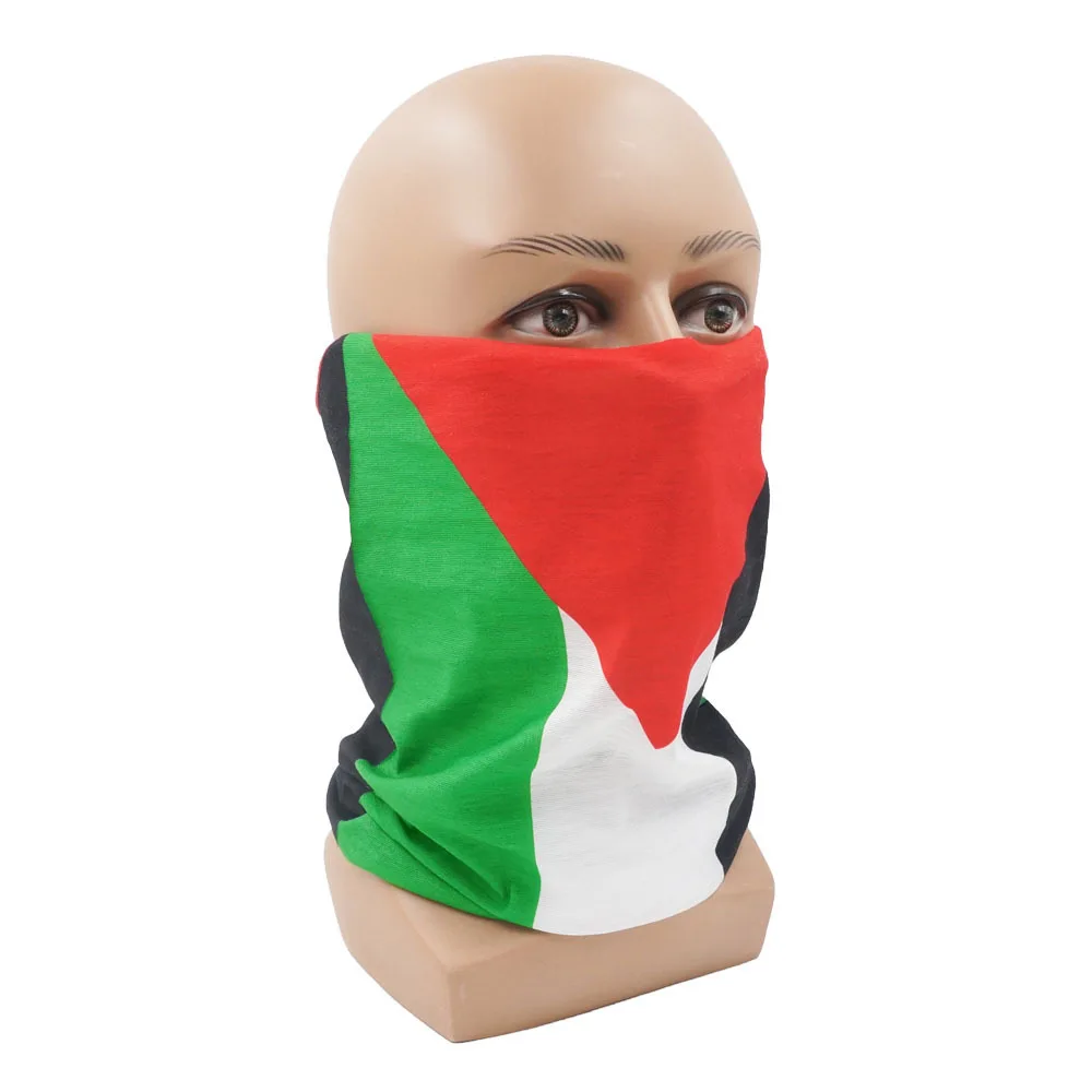 Palestine, neck socks, seamless Arab scarf, Palestine Arab mask sun protection, multi-functional headwear