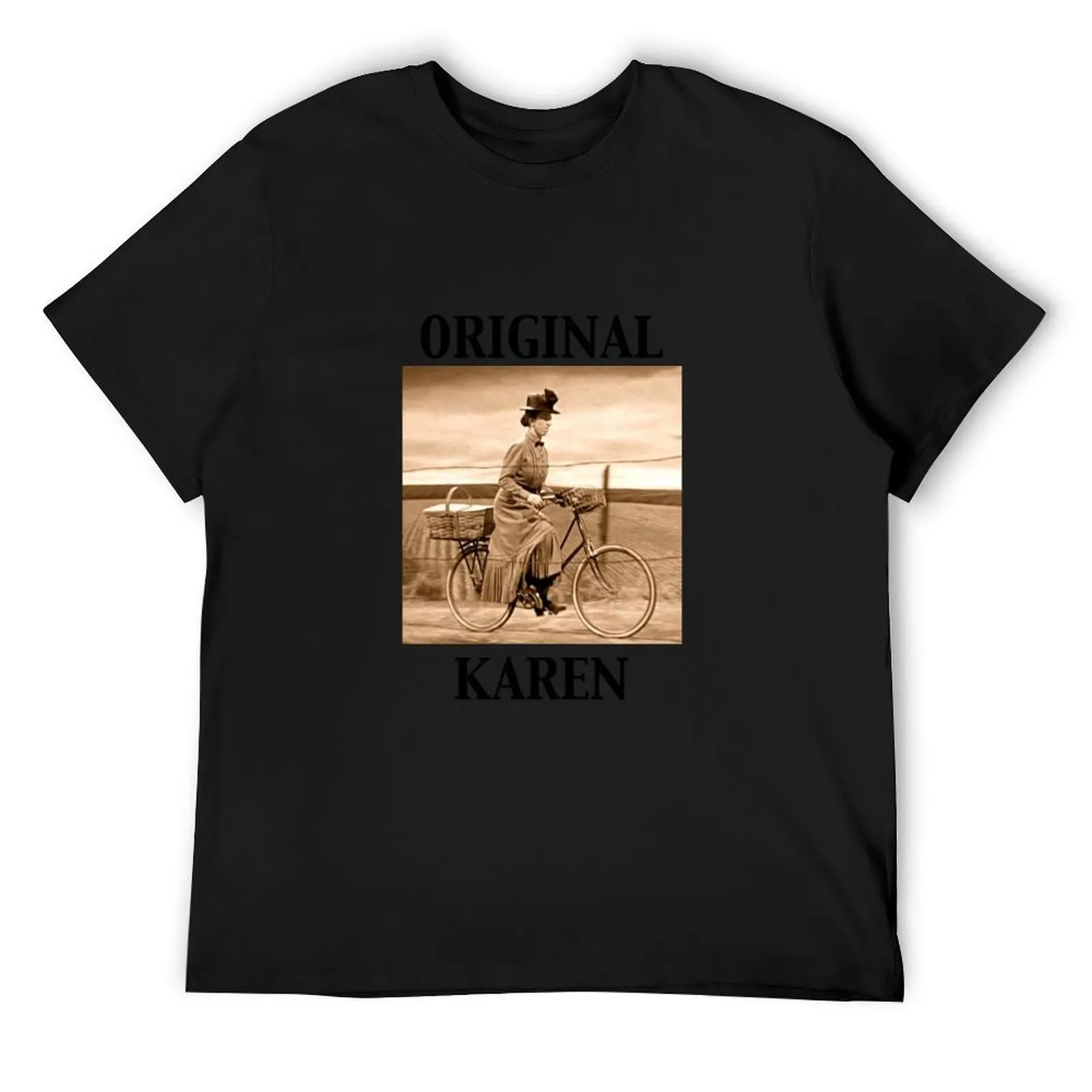 Original Karen T-Shirt Aesthetic clothing anime figures graphic tee shirt heavyweights plain white t shirts men