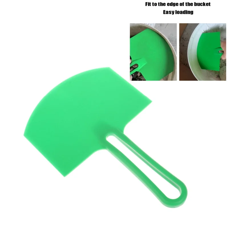 Curved Plastic Putty Knife Flexible Paint Scraper Tool For Decal Wallpaper Patching Drywall Patch Repair Parts Home Improvement