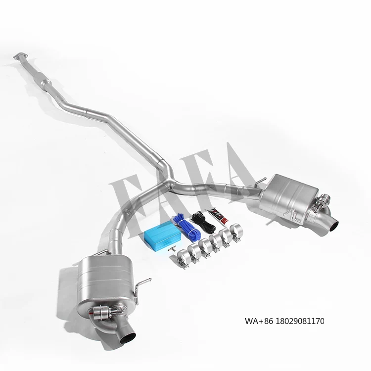 

For Edge Car Exhaust System Mid-tail High-performance Cat Back Exhaust Pipe Electric Valve Muffler Exhaust