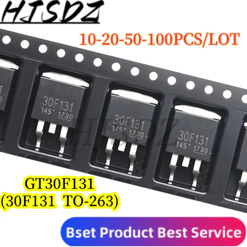 【10-50-100PCS/LOT】GT30F131 TO-263 30F131 N-channel IGBT Power Transistor