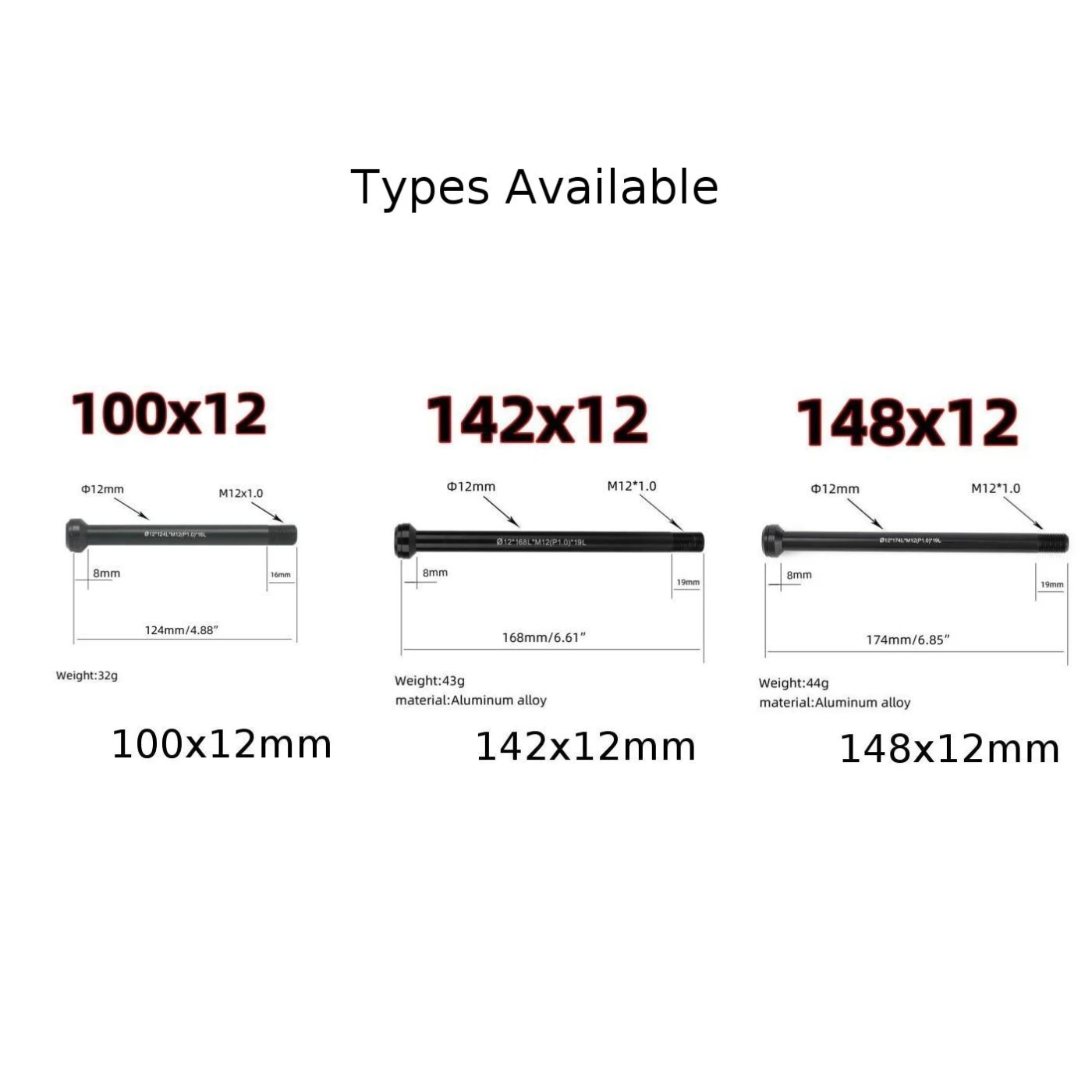 Aluminum Alloy Bike Bicycle Thru Axle Lever 100/142/148x12mm for Boost BMC For Cube For SWORKS Practical and Functional Tool view 5