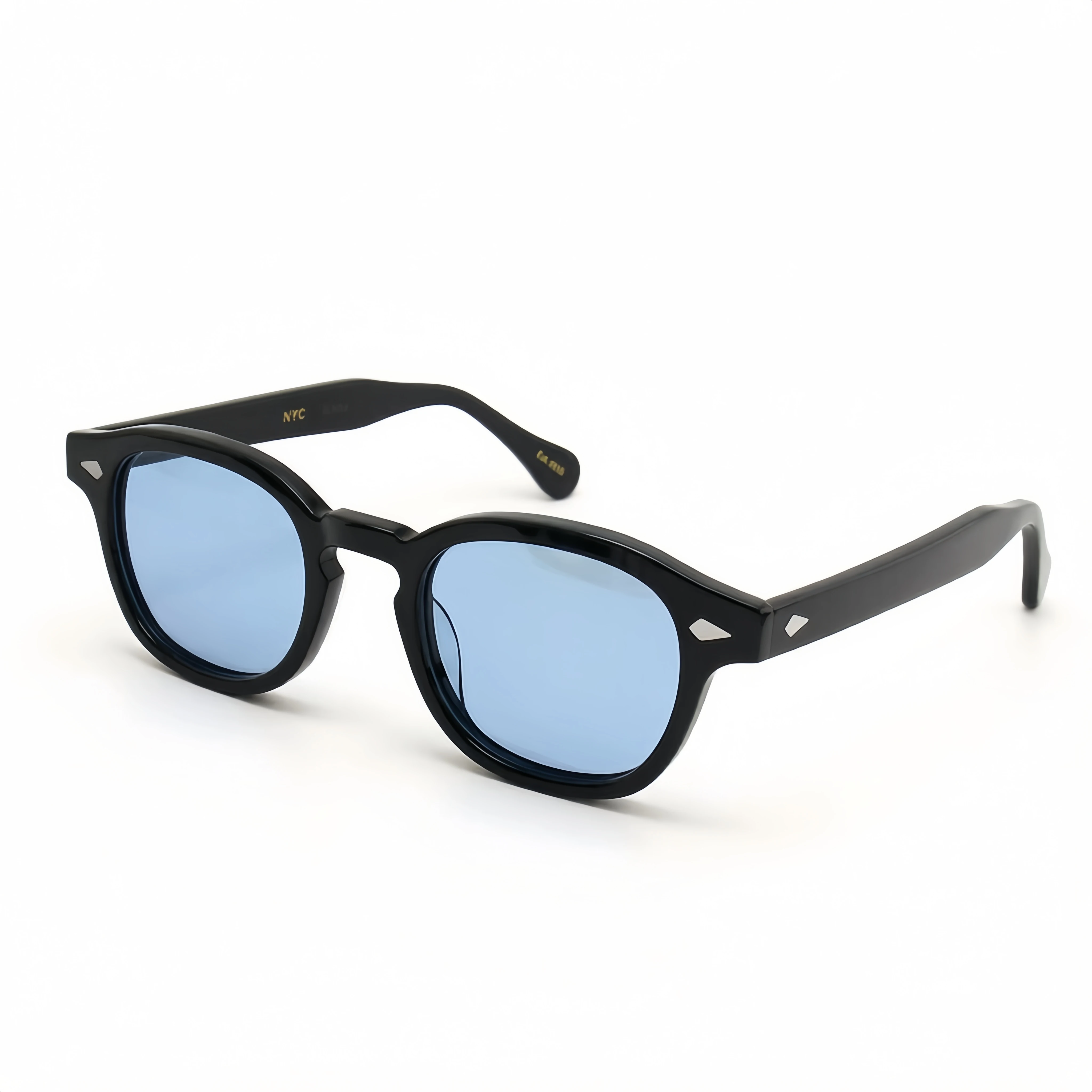 LEMTOSH Style Premium Moscot Design Klassische Retro-Sonnenbrille aus quadratischem Acetat, polarisiert, UV-Schutz für den Außenbereich, für Damen und Herren – Detail 13