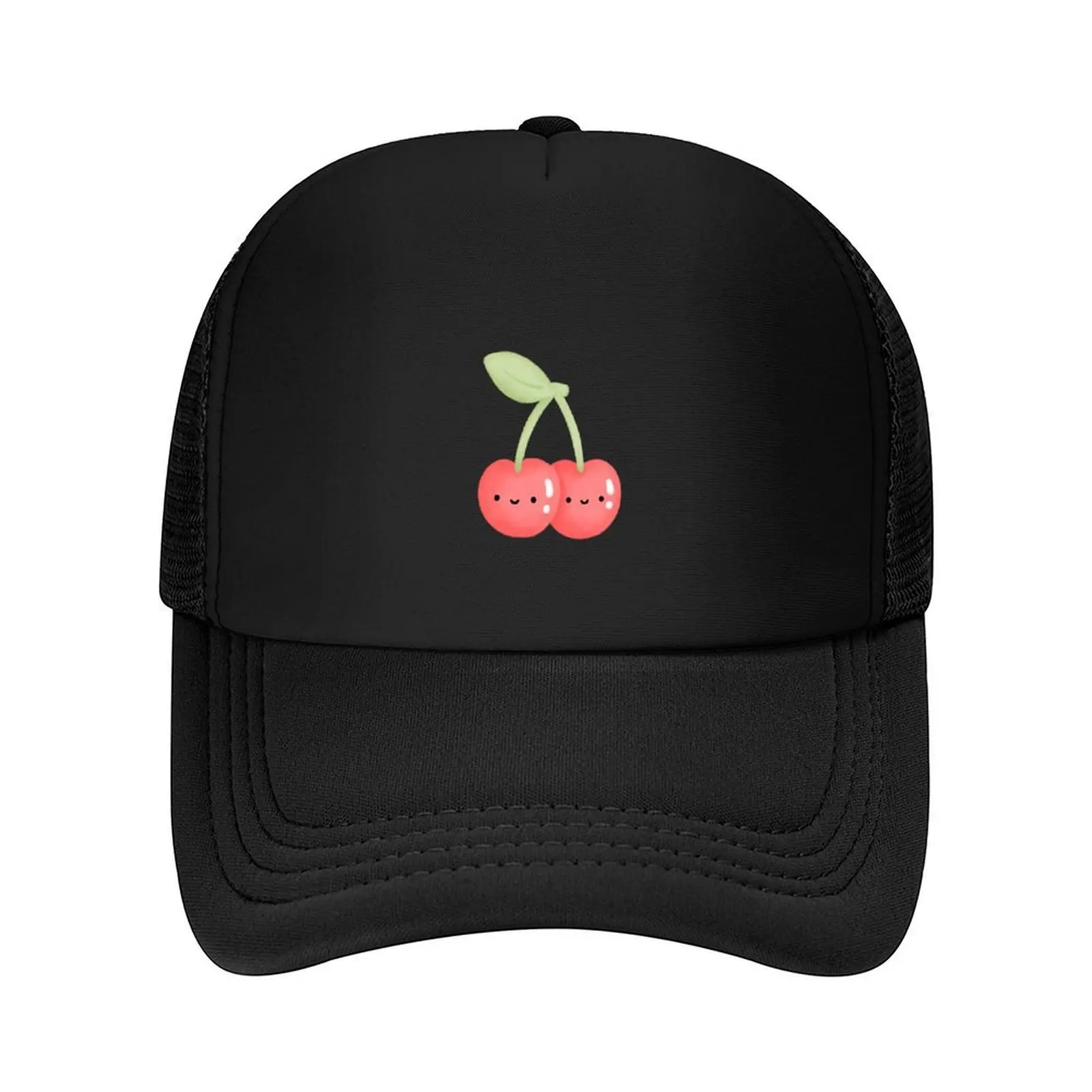 

happy little cherries Baseball Cap luxury woman cap Fashion Beach Rave hats for men Men Golf Wear Women's