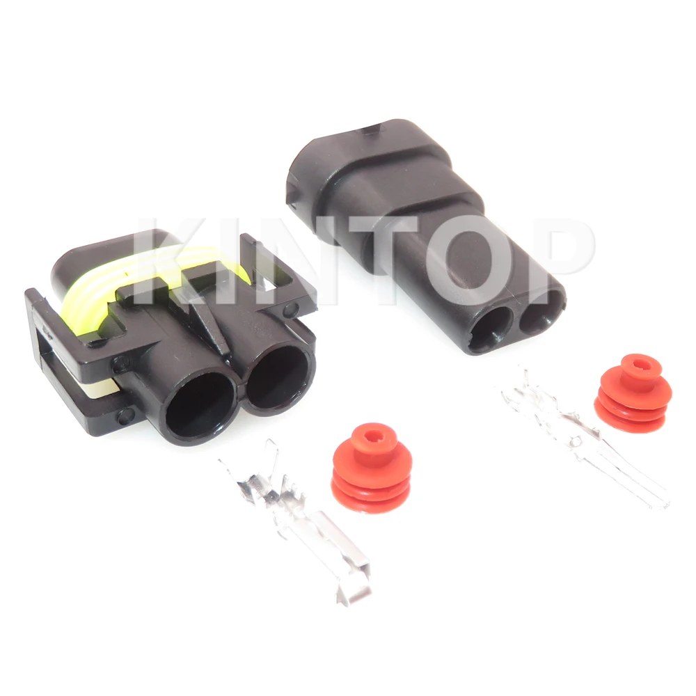 1 Set 2 Pins Car Parts AC Assembly 12124819 12124817 Auto Fog Lamp Electric Wire Waterproof Socket For H8 H9 H11 880 - Image 4