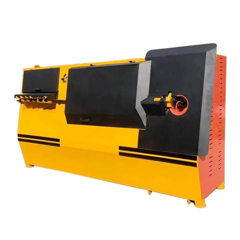 Customized CNC Hoop Bending Machine For Greenhouse Steel Bar With Five Head Precision