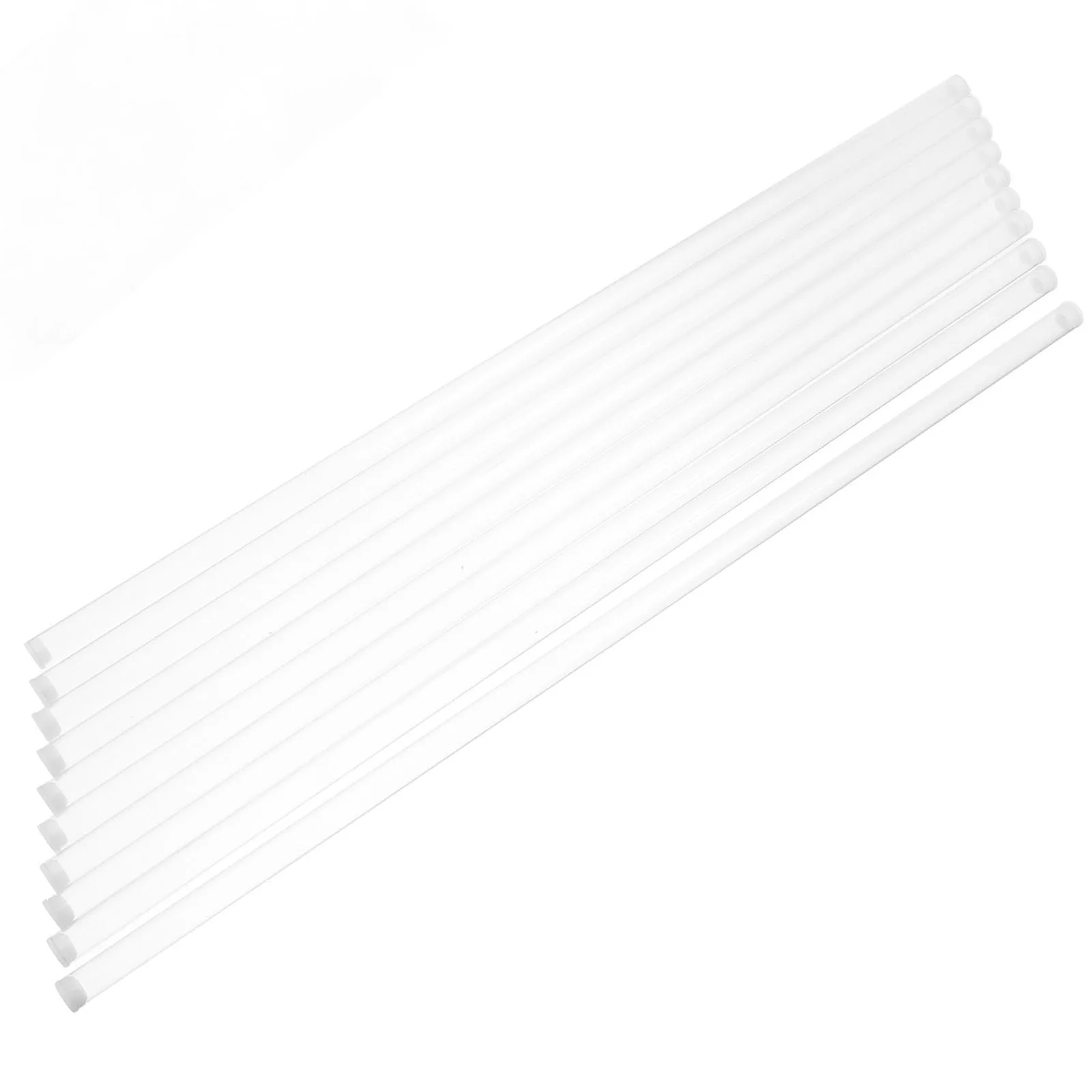 

10Pcs Long Clear Plastic Containers Slender Transparent Toolbox for Small Items Crafts Beads Jewelry Storage Transparent Toolbox