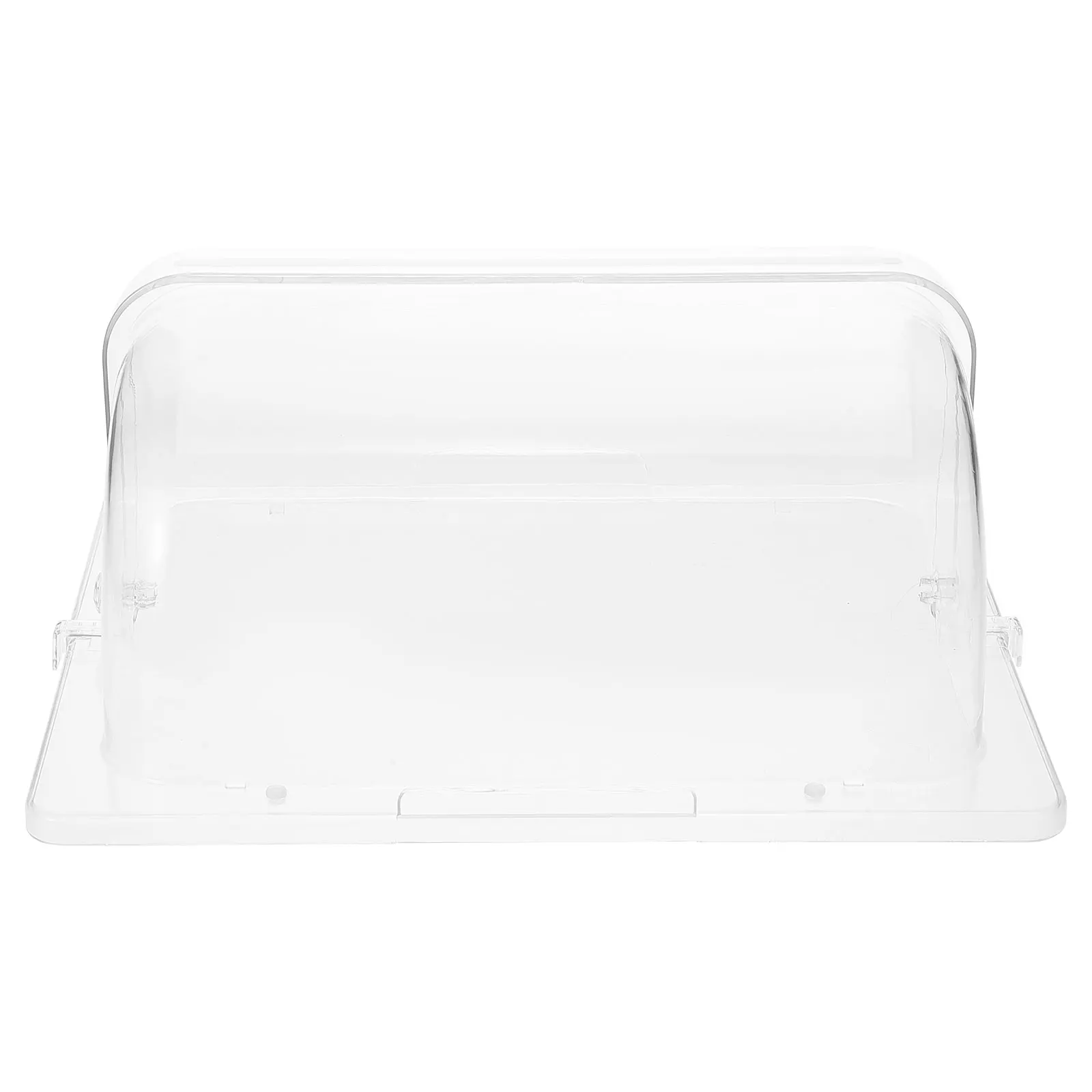 

Transparent Reusable Plastic Cake Dome Food Cover Double Sided Opening Household Kitchen Food Protective Covers For Dessert