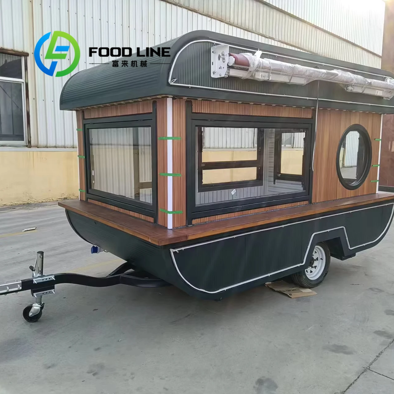 شاحنة طعام مقطورة القهوة Mingtai، مبيعات المصنع مباشرة عالية الجودة، لبيع الوجبات السريعة، الآيس كريم، هوت دوج، البرغر، إلخ #1