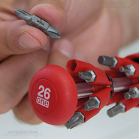 Xiaomi Wiha Screwdriver 26-in-1 Kit with Hidden Magazine Design Precision Dual-end Bits Magnetic Positioning Portable DIY Tools
