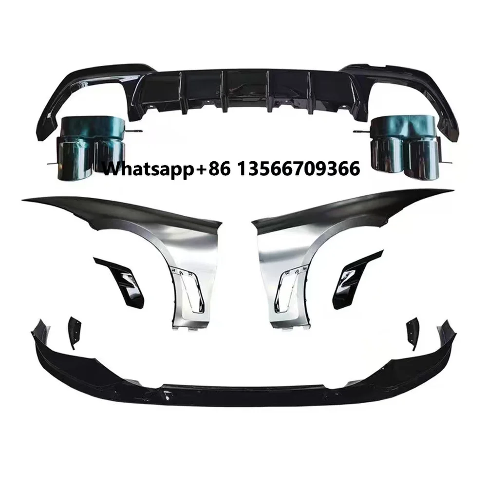 

Precision Made Modify Car Conversion Sport Pro Body Kit Front Lip Diffuser Fender Tail Pipe for BMW 3 Series G20 Pre 2020-2022