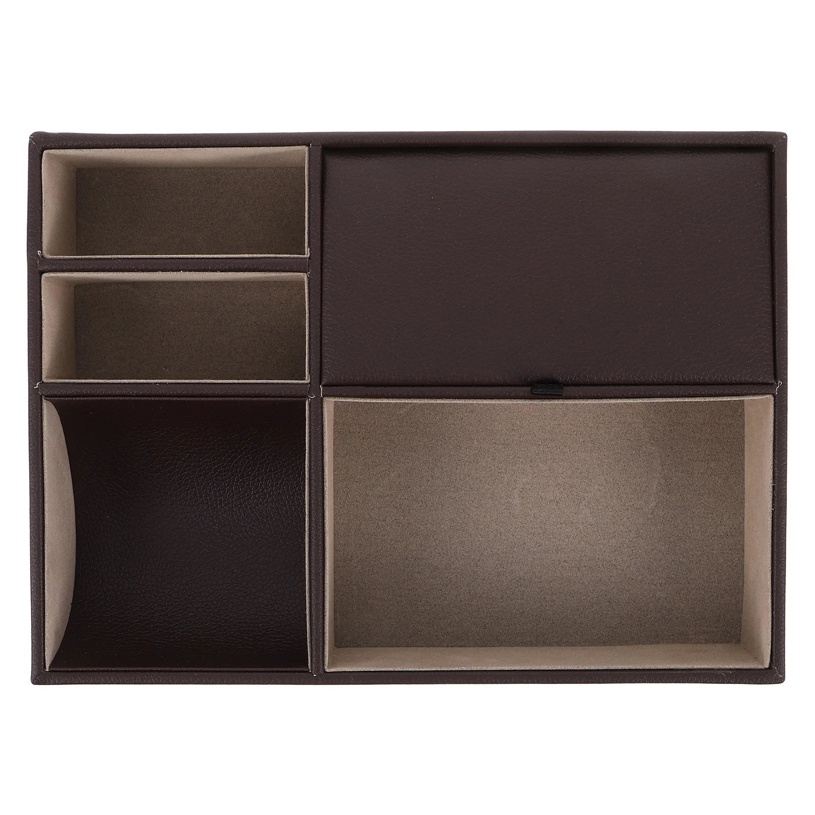 

Vintage Jewelry Storage Box Square Compartments Organizer for Watches Necklaces Rings Home Decorative Jewelry Case