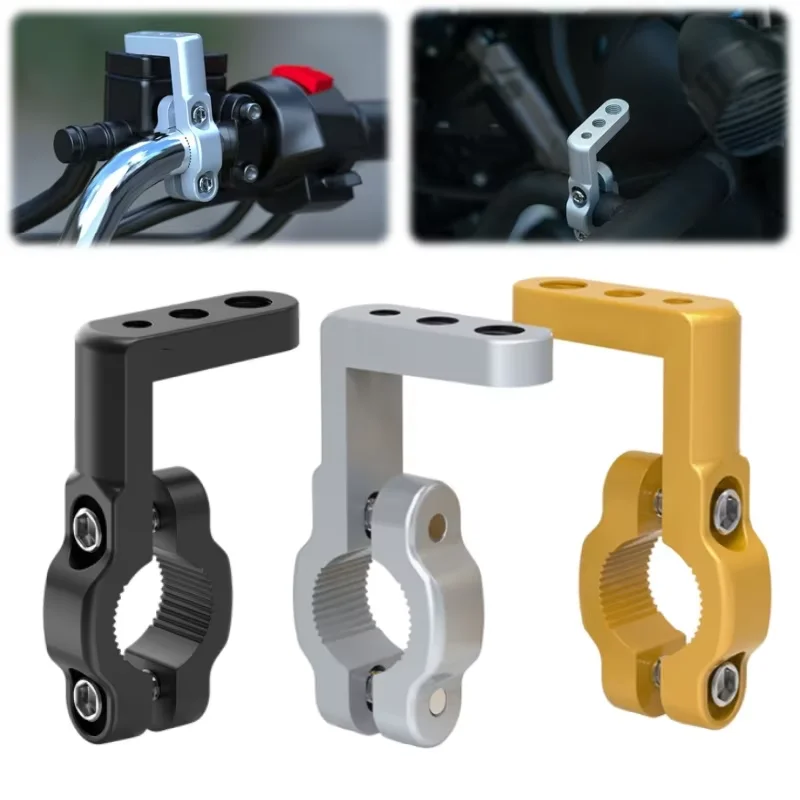 1/2pcs Car & Motorcycle Headlight Clip Bracket Kit, Universal for Truck, Car, ATV, Motorcycle LED Work Light Pole Installation