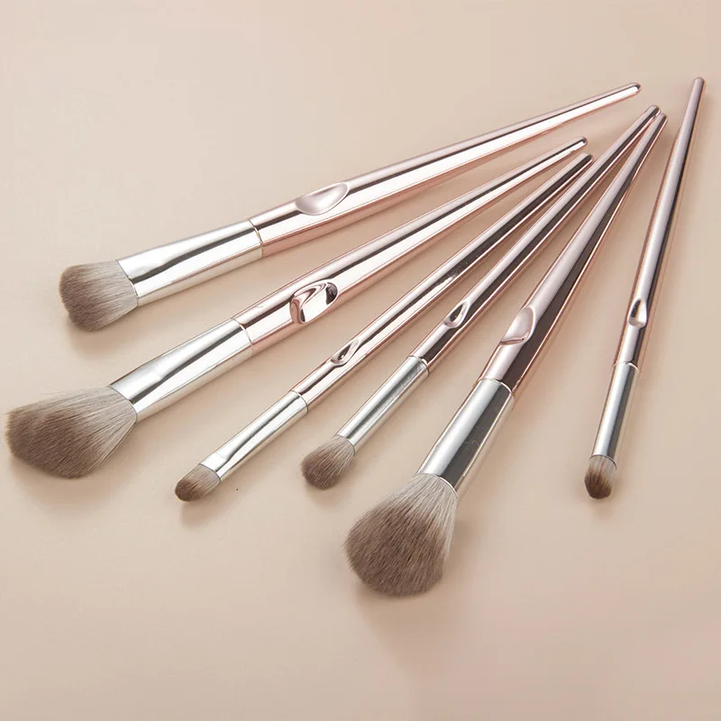 Poeder Foundation Brush Kleur Make-up Kwast Pak Volledige set Gezichtspoeder Oogschaduw Lippenborstel Concealer Boxed Beauty Tools