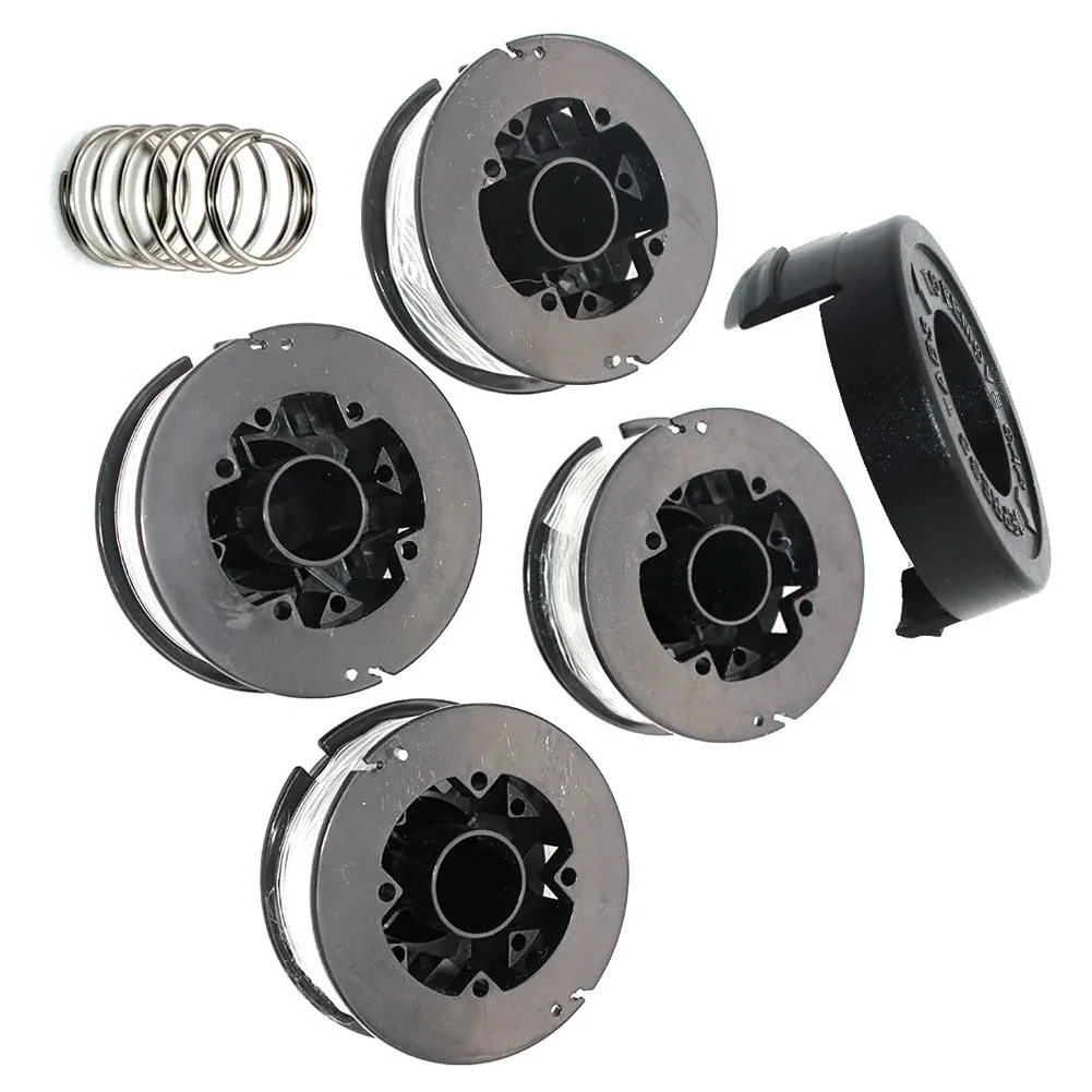 

4PKS Spool and Line Bump Feed Fits Black And Decker GL250 GL310 GL360 GLC500 Strimmers A6226