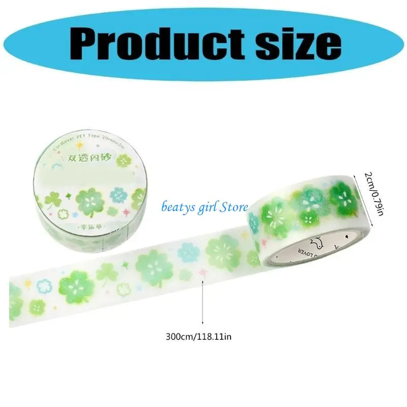 C7AB Cartoon Tape Tape for Scrapbooking Photo Album Planner Planner