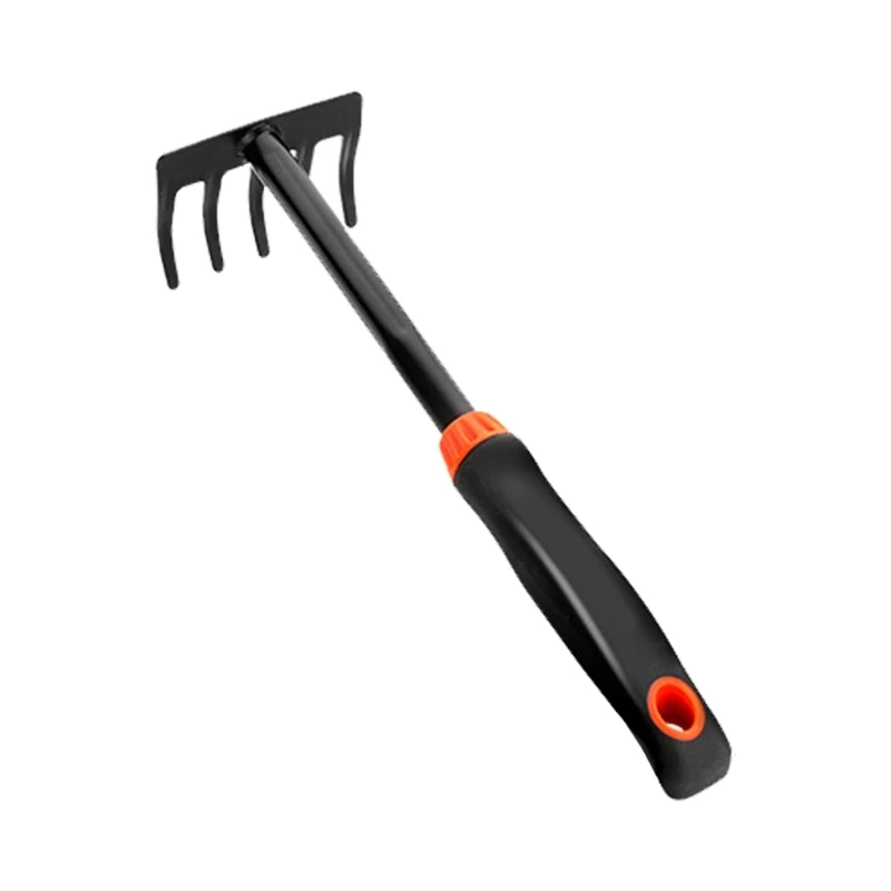 Super Practical Garden ชุดเครื่องมือสแตนเลสพลั่วสวน RakeTrowel เครื่องมือ M4YD