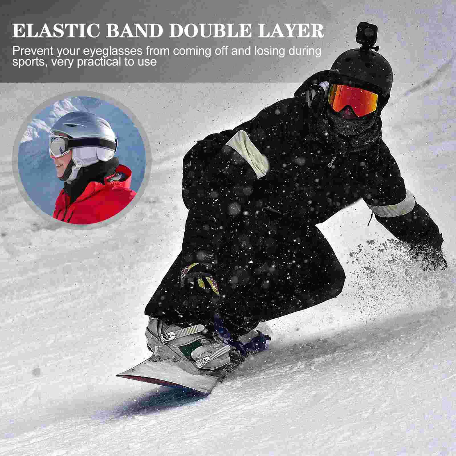 Ski Goggle Strap Household Goggles Eyeglass Lanyard Elastic Protection Nylon Accessories Sports Outdoor