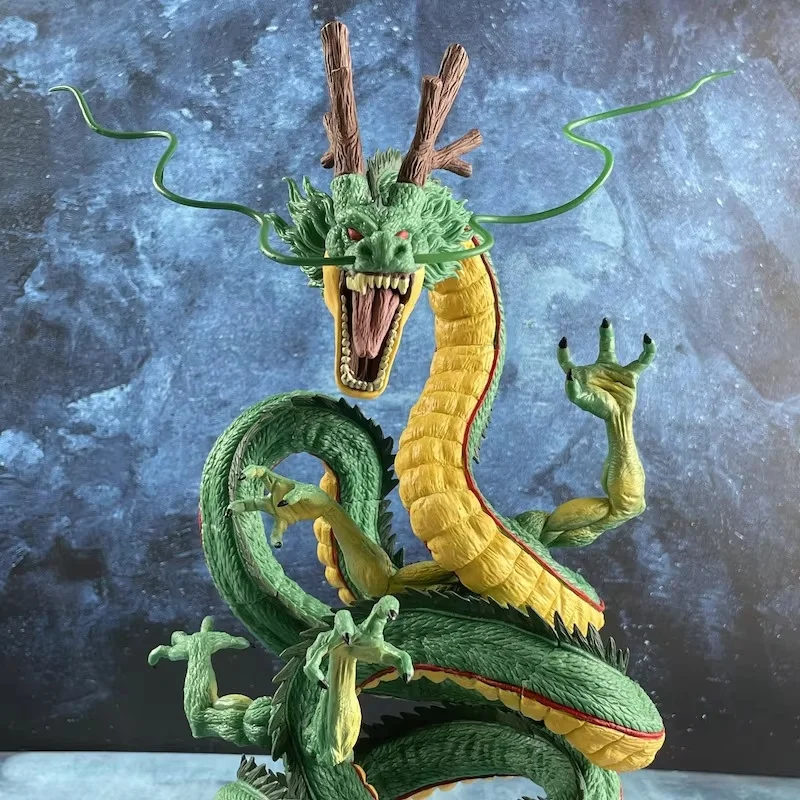 Bandai 34cm Dragon Ball Z Shenron Anime Figure Super Large Shinryu Action Figurine Pvc Toys Model Statue Ornament Birthday Gift