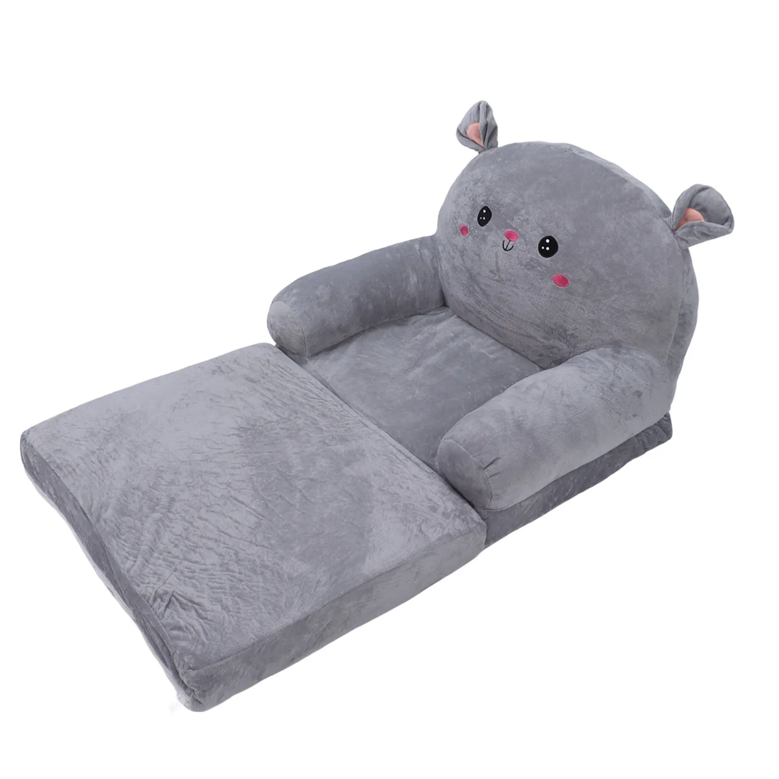 Cartoon Children'S Sofa Foldable Sponge Ventilate Cartoon Children Flip Open Sofa Converted Into Seat Or Bed For Children'S Room