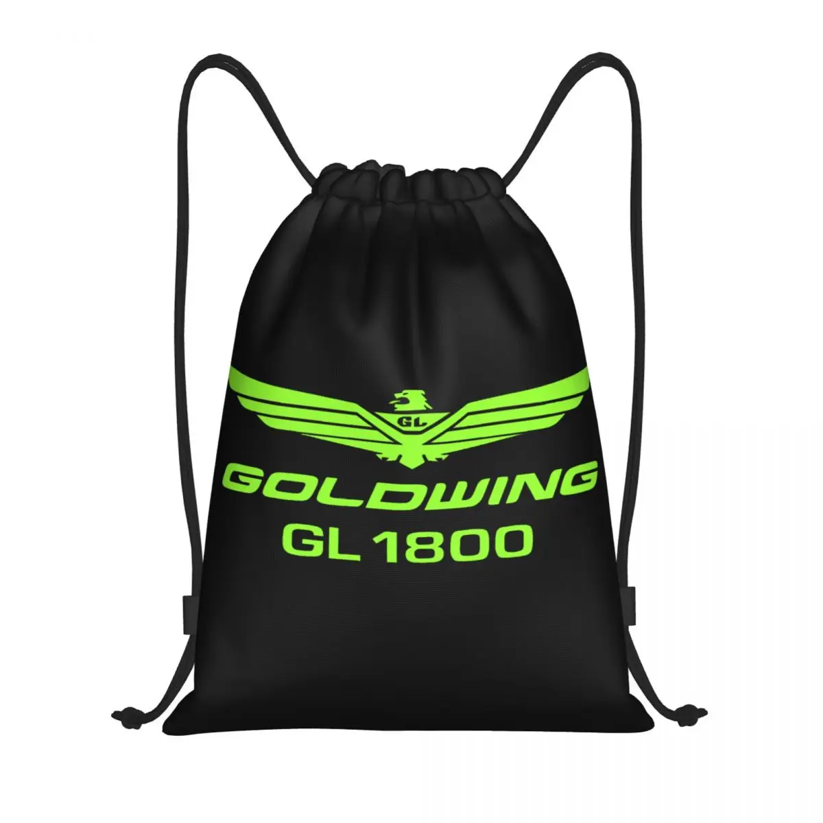 

Goldwing GL1800 Motocycles Logo Multi-function Portable Drawstring Bags Sports Bag Book Bag For Travelling