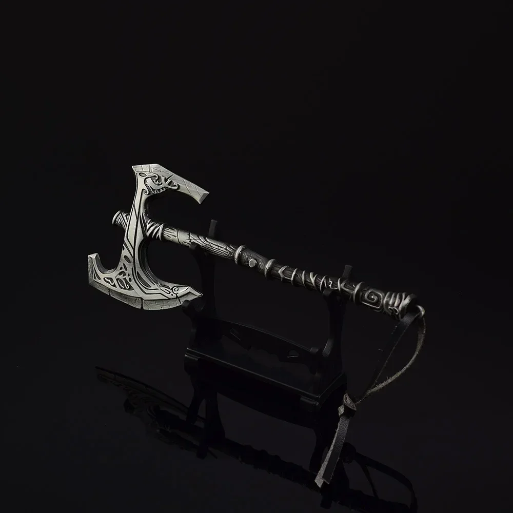 เกม Scrolls อุปกรณ์ต่อพ่วงอาวุธ Okin Battleaxe อาวุธโลหะรุ่น SAMURAI SWORD VINTAGE เครื่องประดับมีดผีเสื้อของขวัญของเล่น