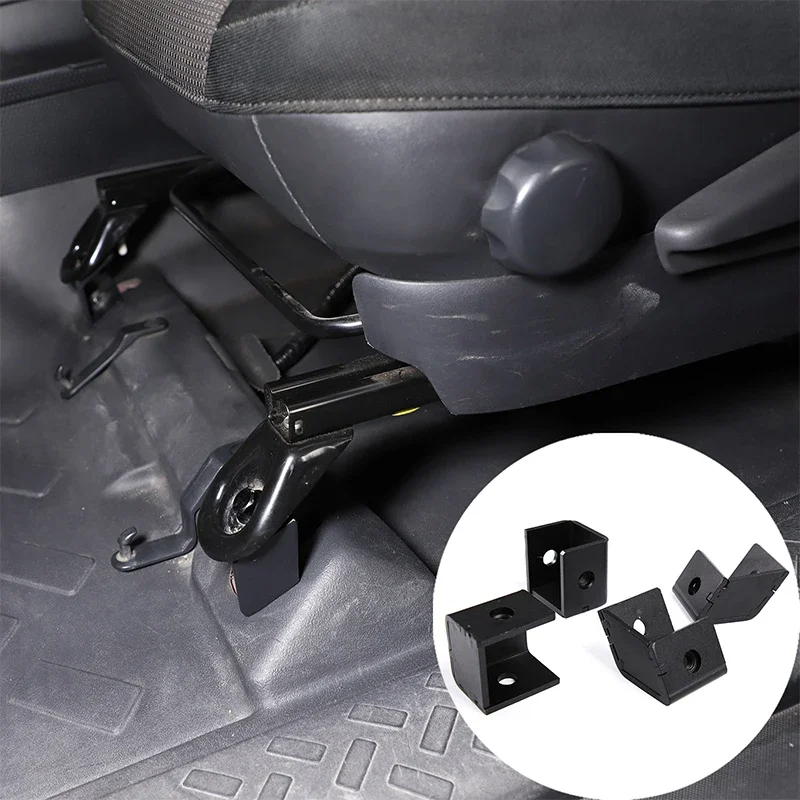 

For 2007-2021 Toyota FJ Cruiser aluminum alloy black car front seat heightening bracket car interior decoration accessories