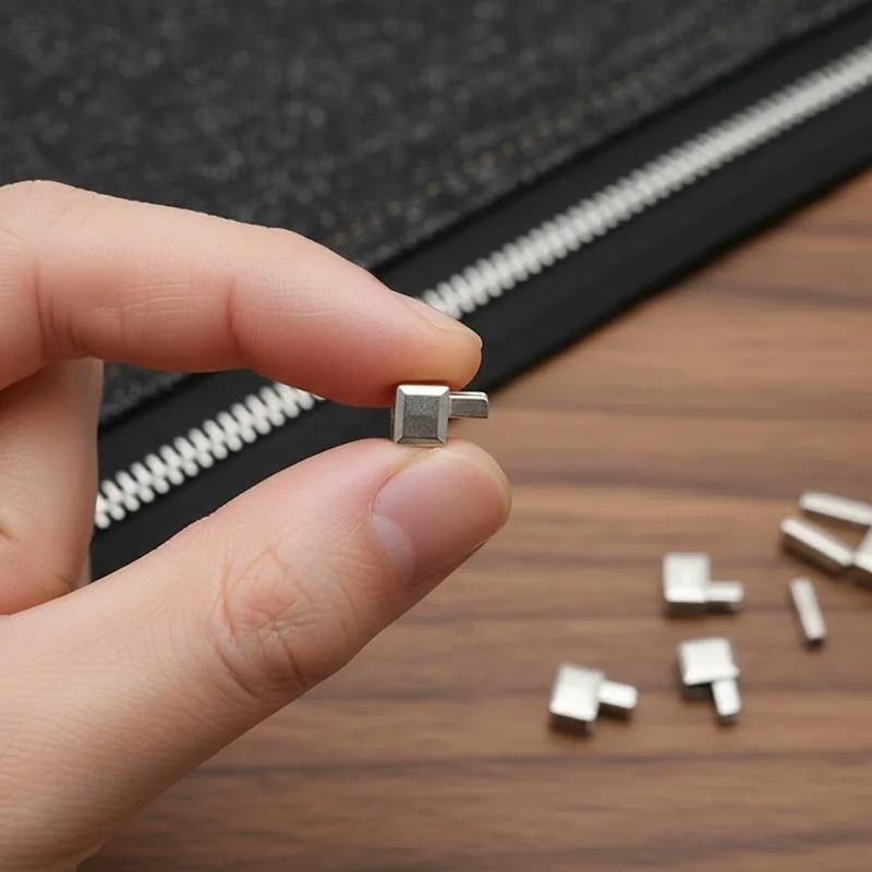 20-Piece Set Premium Metal Zipper Heads Gold Silver Bronze Black - Durable Smooth for DIY Clothing Luggage Repair 2030 image 2