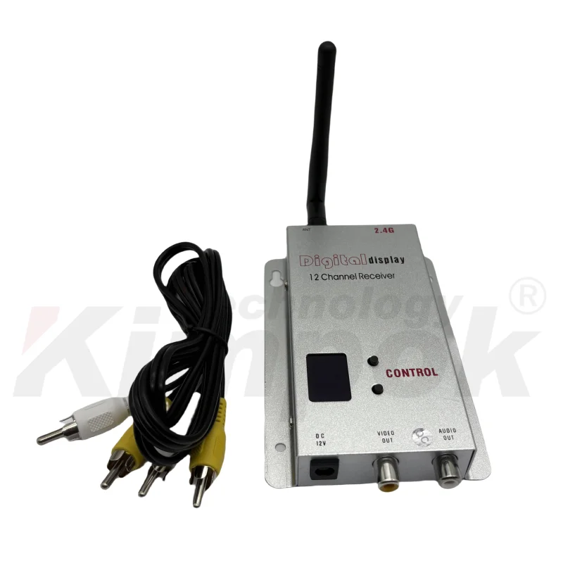 2.4G 2W UAV ビデオ送信機および受信機 8CH 長距離ドローン FPV ドローン VTX VRX AV 送信機