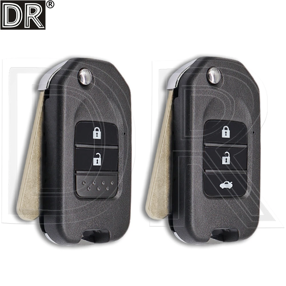 

Great 2/3 Button Blade G Type HLIK6-3T Car Flip Key Shell Case For Honda Civic Accord City CR-V Jazz FRV Jade Spirior HR-V
