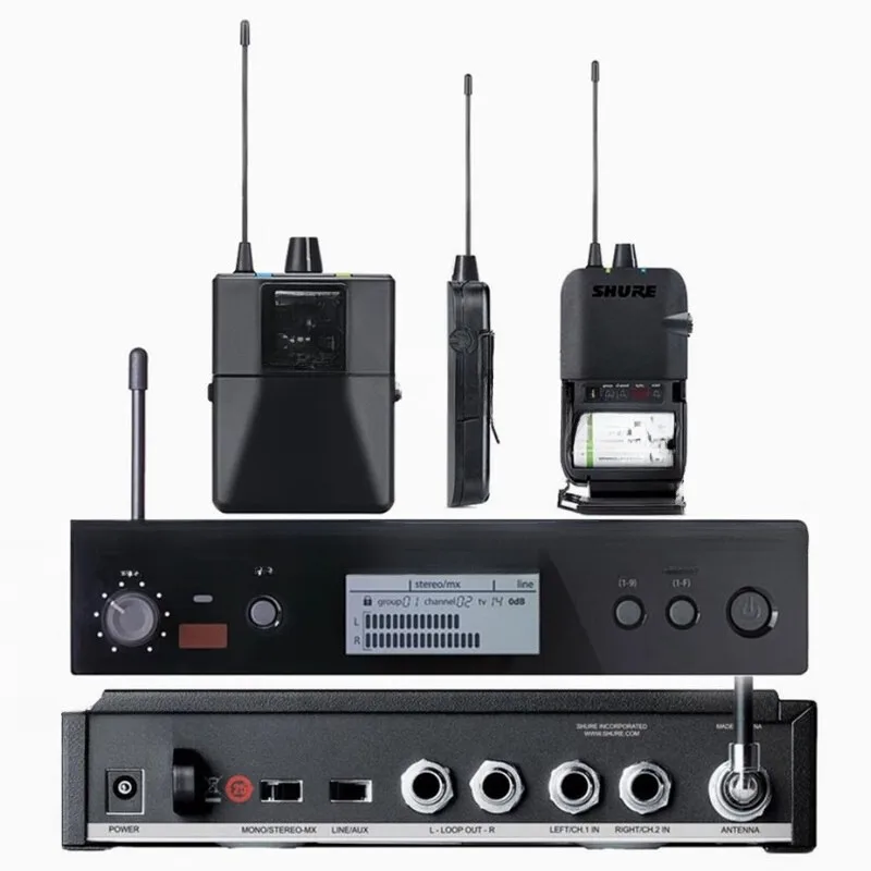 Wireless monitoring headphones, live Karaoke earphone monitoring professional stage performance band song