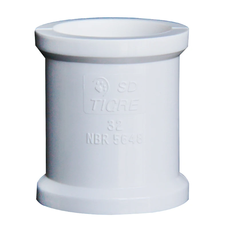 ID 20 25 32mm bianco/rosso UPVC raccordi per tubi connettore dritto sistema di irrigazione approvvigionamento idrico idroponica telaio per piantare plastica