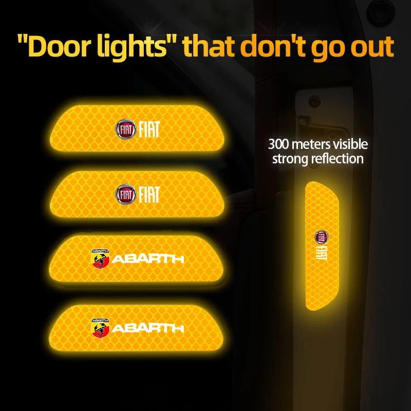 4Pcs Car Door Night…