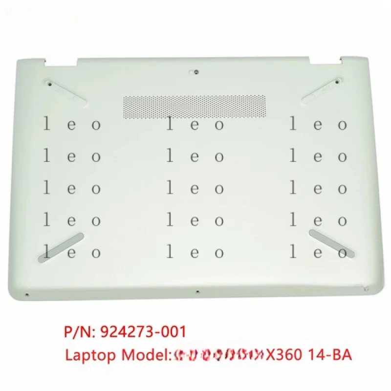 

CC 924273-001 Silver New For HP Pavilion X360 14-BA Bottom Case Lower Base Cover