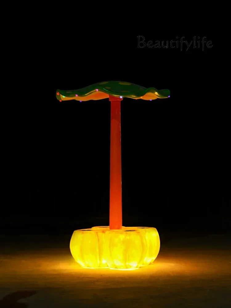 

Mushroom Fruit Seat Fiberglass Sculpture Lighting Garden Scenic Area Shopping Mall Park Luminous Decoration Ornament