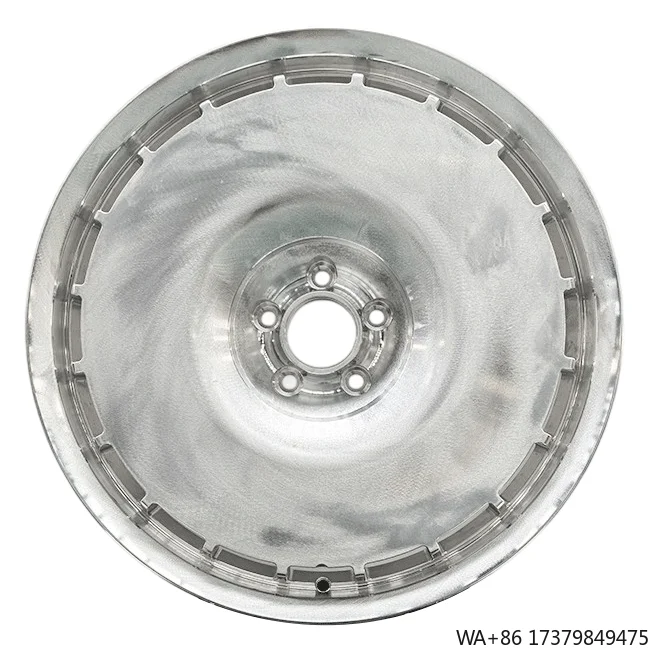 جديد 21*8 5*120 طلاء أبيض مزورة عجلات سبائك الألومنيوم قطعتين تصميم طبق عميق مع 35 مللي متر 40 مللي متر 25 مللي متر 30 مللي متر ET 98 مللي متر PCD"