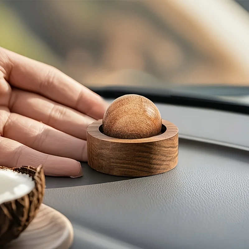 Auto- und Heim-Diffusor für ätherische Öle – aus Holz, niedlicher Mini-Duftdiffusor mit natürlichem Duft, geeignet für Schlafzimmer, Wohnzimmer, Badezimmer – Detail 8